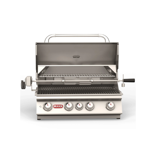 Bull 30" Angus 4-Burner Drop In Grill with Light LP 75,000 BTU - 47628