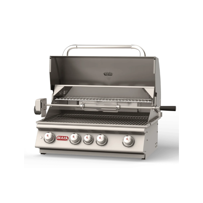 Bull 30" Angus 4-Burner Drop In Grill with Light LP 75,000 BTU - 47628