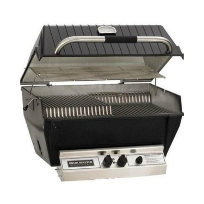 Broilmaster Premium NG Gas Grill Head w/Flare Buster Flavor Enhancers 40,000 BTU - P3XFN